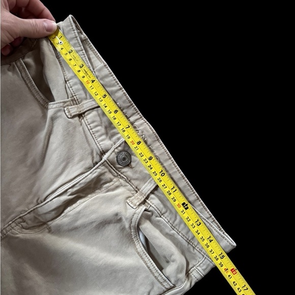 American Eagle Hi Rise Jegging Khaki Pants Size 10 Short - Picture 3 of 6